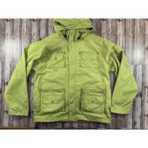 Golf Wang UTILITY CARGO SHELL JACKET size L color Green